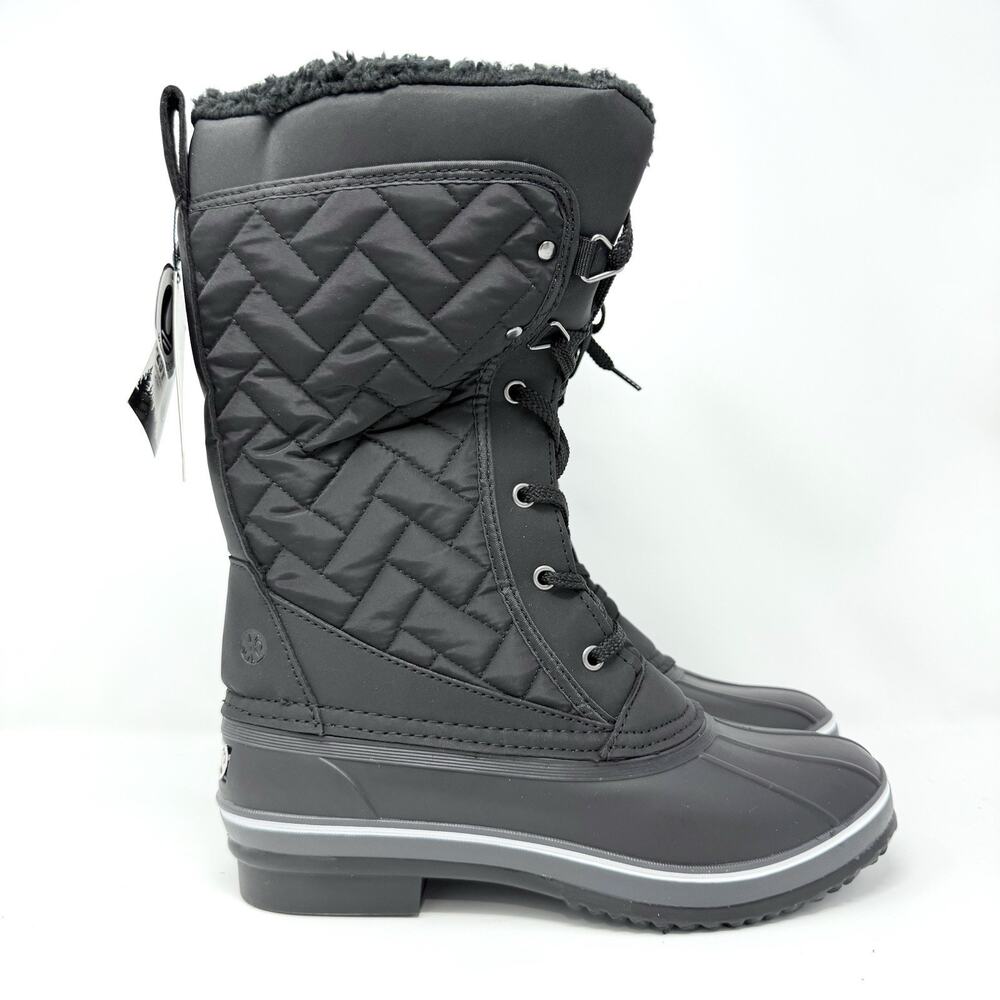 Northside Sacramento Polar Women’s Winter Snow Boots Waterproof Black Size 8